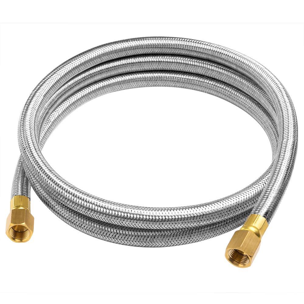 GASPRO6-Foot Propane Hose Extension for Propane Devices with 3/8" Male Flare, for RV, Gas Grill, Heater, Burner and More, Flexible and Sturdy