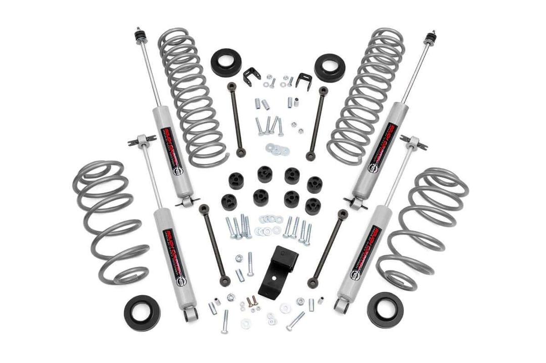 Rough Country 3.25" Lift Kit for 2003-2006 Jeep Wrangler TJ | 6CYL - 644.20