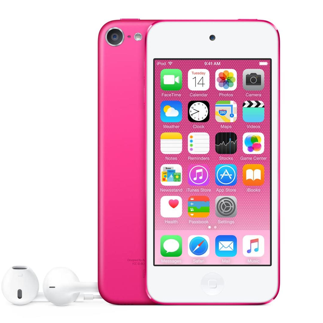 Music Player Compatible with MP4/MP3 - Apple iPod Touch 6th Generation (32GB) (Pink) (Renewed)