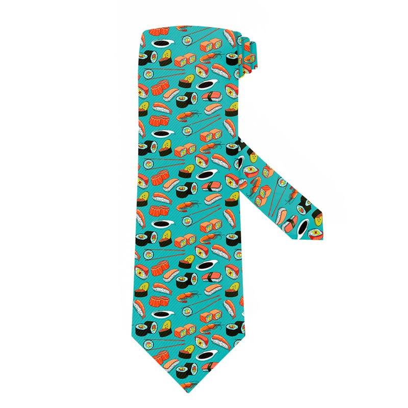 Men Novelty Neckties Durable Funny Tie Polyester Textile Soft Neck Ties for Weddings Party