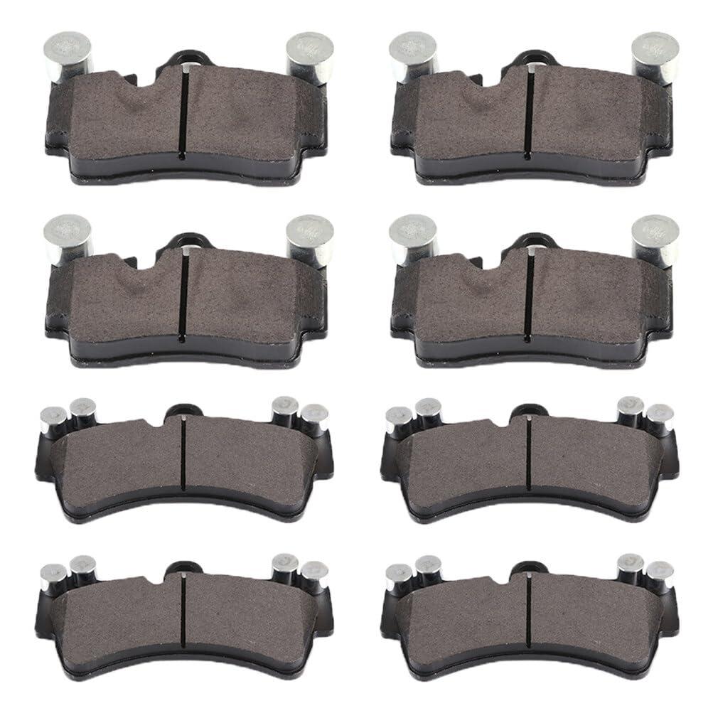 SCITOO D1014 D978 Front Rear Brake Pads Sets Fit For Audi Q7 2007-2015,For Porsche Cayenne 2003-2006 2008-2010,For Volkswagen For Touareg 2004-2008