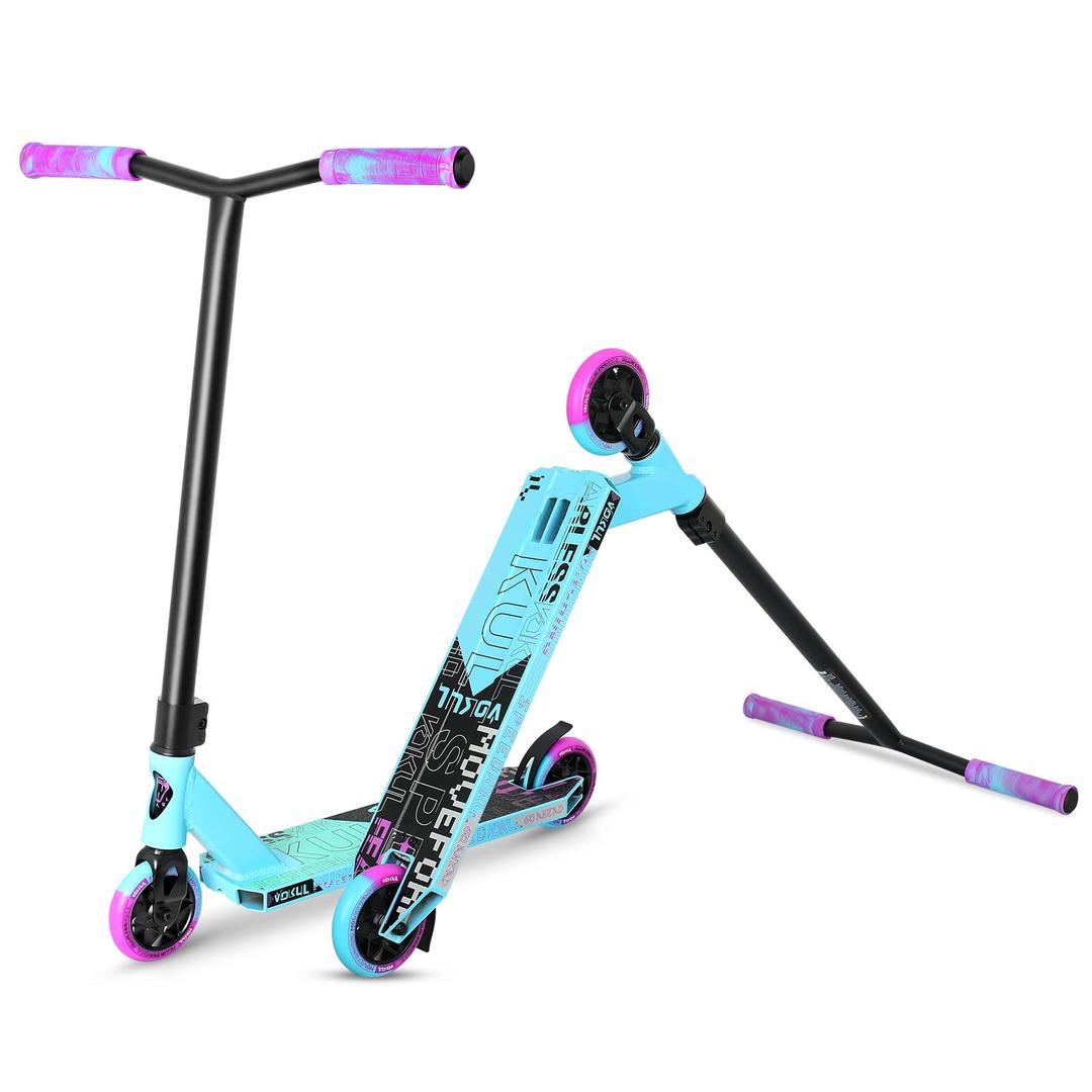 VOKUL K1 Pro Scooters - Stunt Scooter | Trick Scooter - Intermediate and Beginner Freestyle Scooter for Kids 8 Years and UP,Teens and Adults -Quality Kick Pro Scooter for Boys and Girls (Purple/Blue)