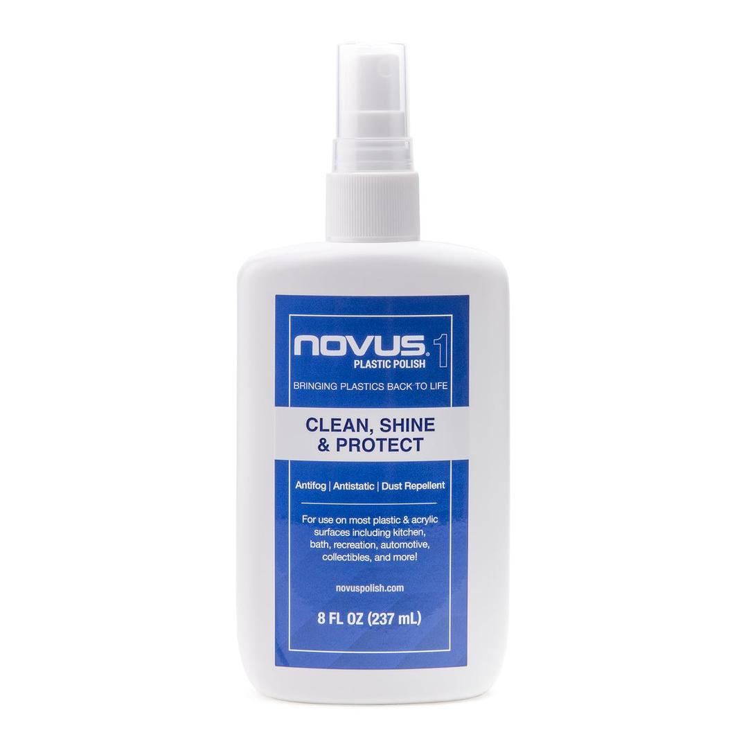 NOVUS7020 | Plastic Clean & Shine #1 | 8 Ounce Bottle