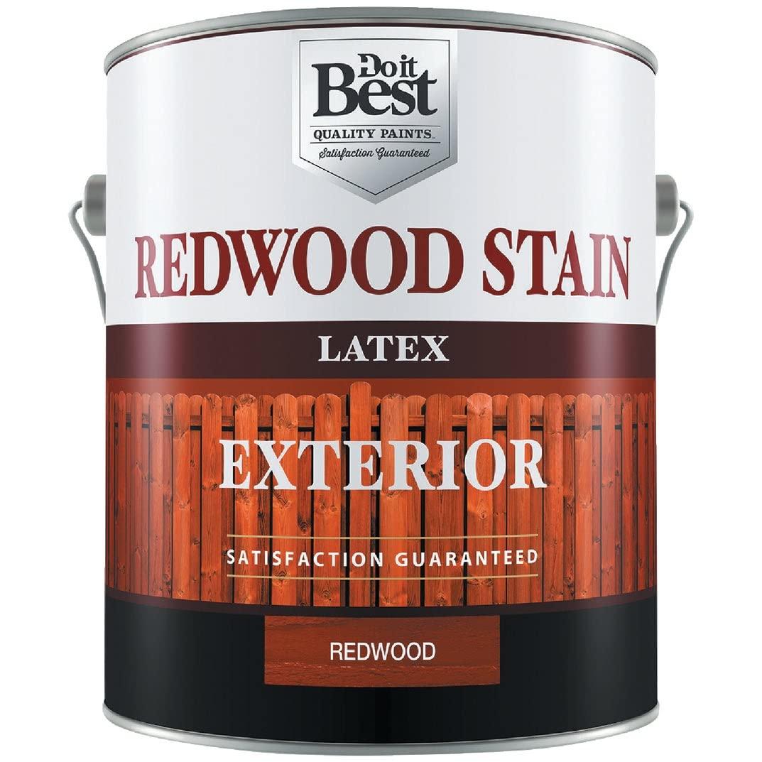 Exterior Latex Redwood Stain