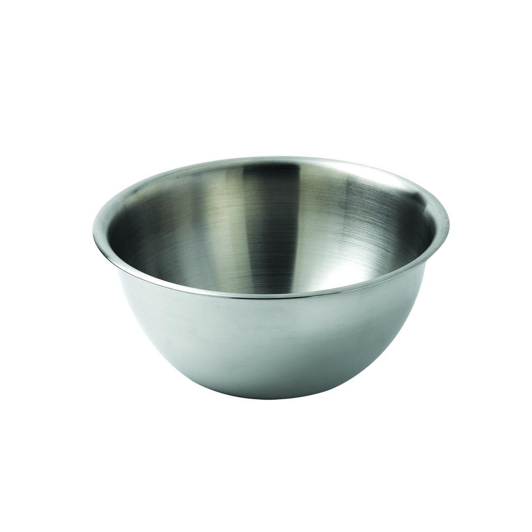 Dexam 17830424 Stainless Steel mixing bowl, 1.0 Litre, Silver