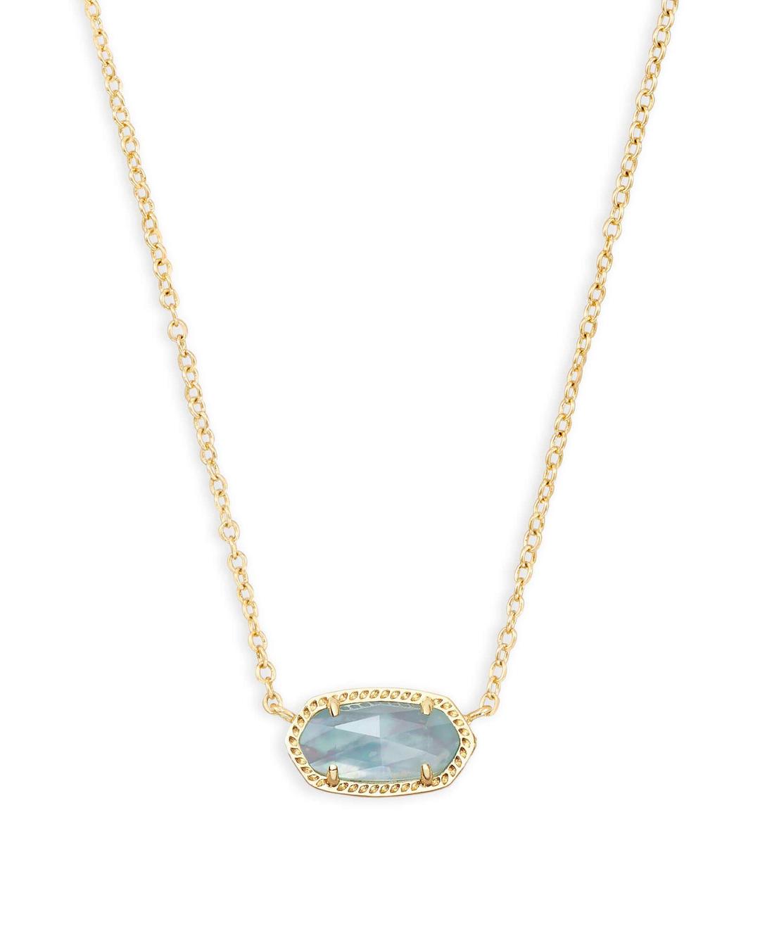 Kendra Scott Elisa Pendant Necklace for Women, Fashion Jewelry, 14k Gold-Plated