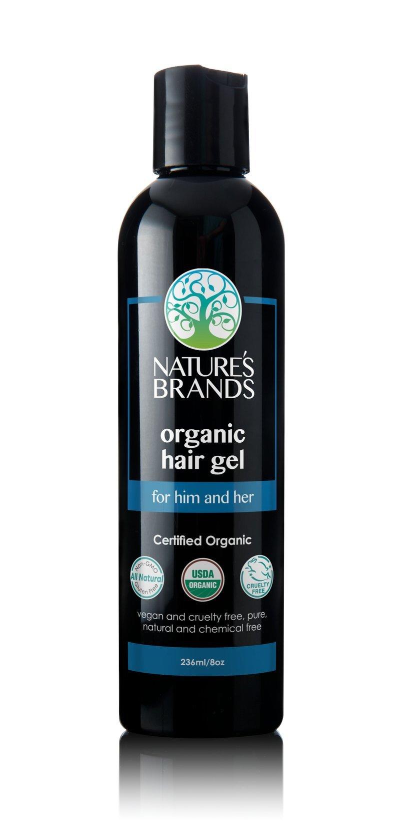 Hair Gel Organic 8 Oz Bottle Made By Herbal Choice Mari