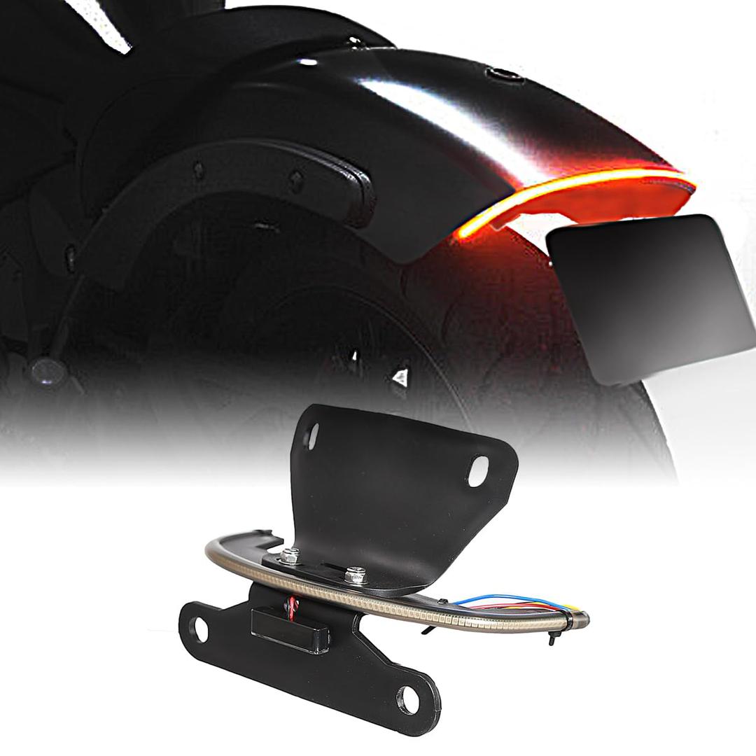 LED Fender Eliminator Integrated Tail Light For Kawasaki Vulcan S EN650 15-23