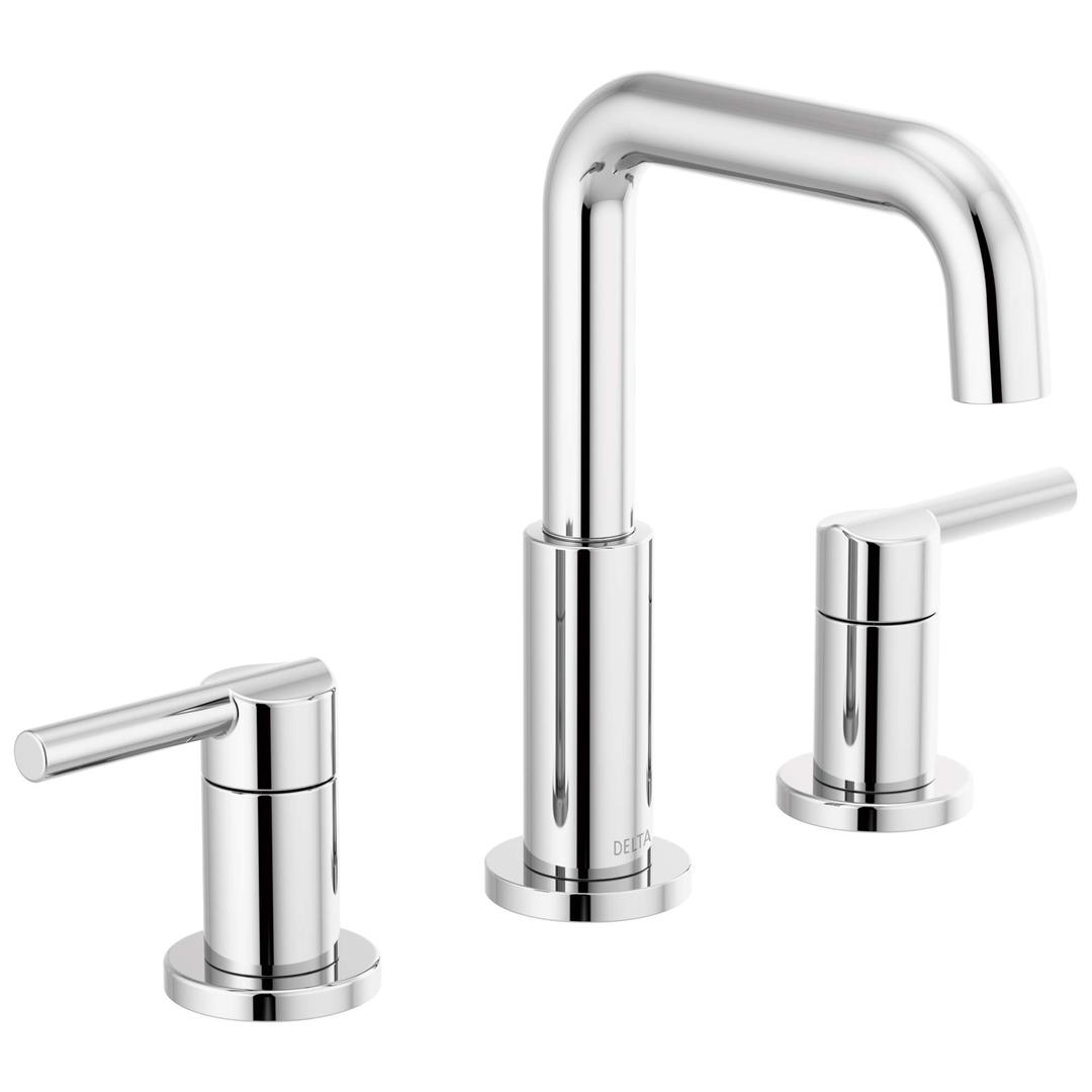 Delta 35849LF Two Widespread Bathroom Faucet, Lever Handle, Chrome