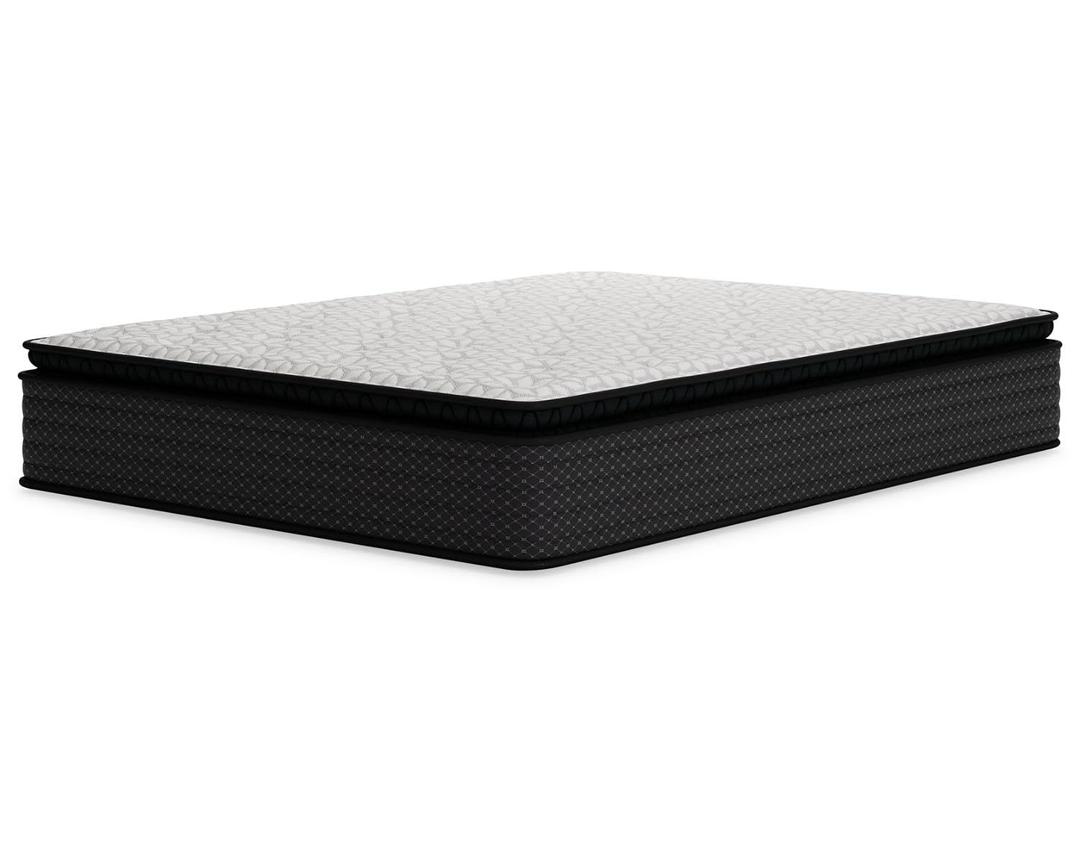 Signature Design by Ashley Limited Edition Pillow Top 13 Inch Pillow Top Hybrid Mattress with Gel Memory Foam and Edge Support for Cool Sleep and Pressure Relief, Queen