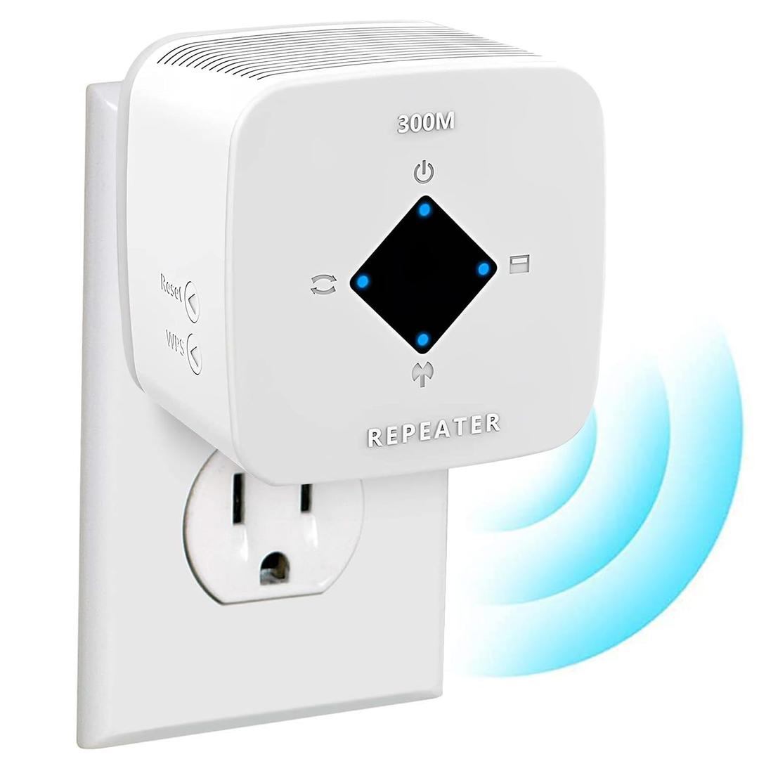 WiFi Extender Signal Booster for Home: Wireless Internet Repeater Range Coverage Up to 6500 Sq.Ft and 45+ Devices Wireless Signal Booster