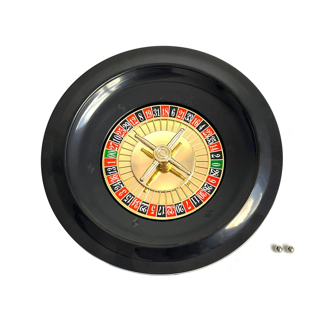 SEETOOOGAMES 10 Inches Roulette Wheel