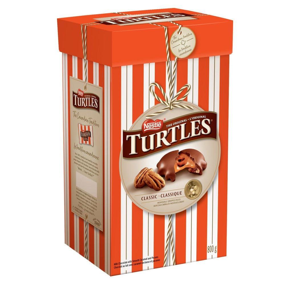 TURTLES Original Chocolates, 800g/1.8lbs., Box, {Imported from Canada}