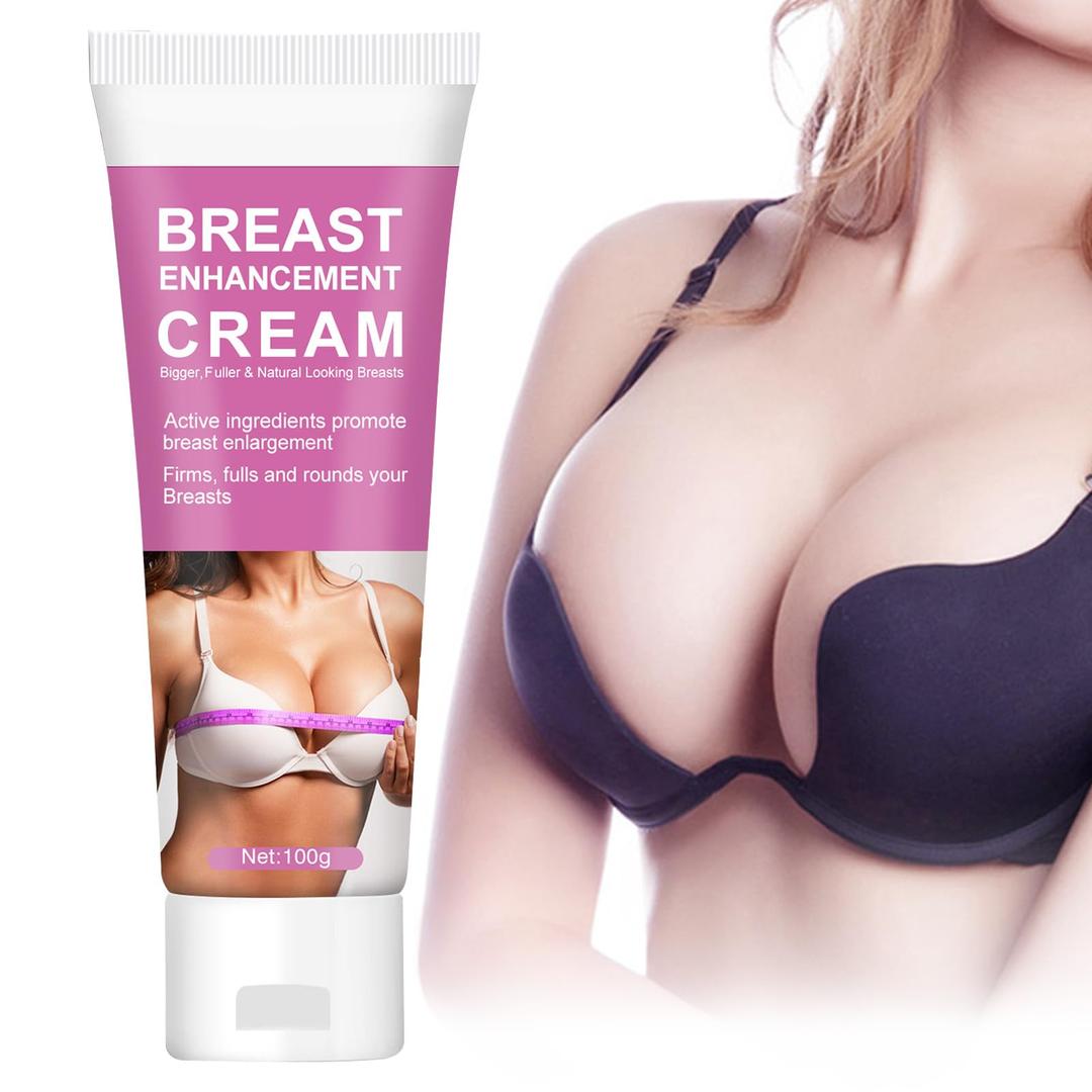 Senhorita Breast Enhancement Cream, Natural Breast Enlargement Cream Fast Growth, Firming and Lifting Cream, Nourishing to Push Up Bust with Perfect Body Curve