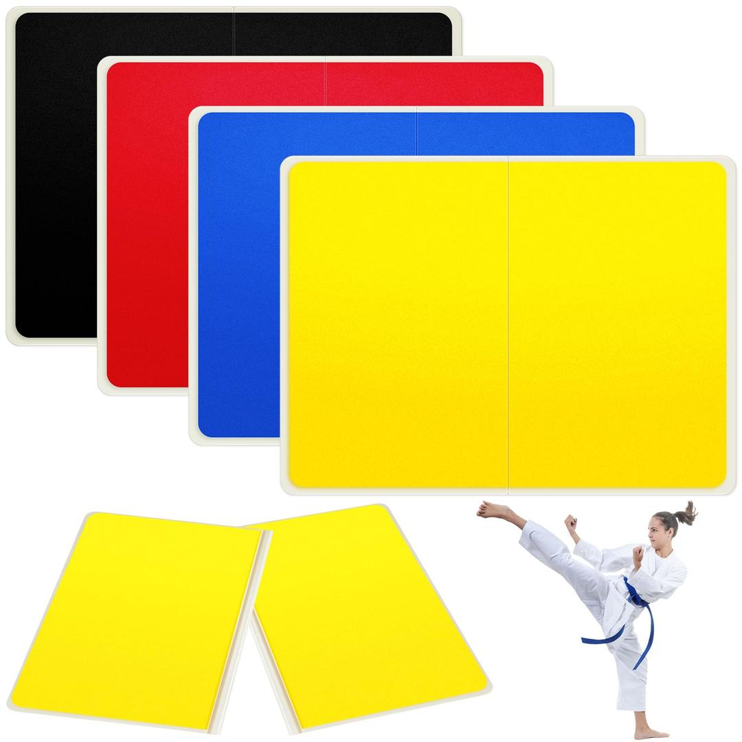 Jecery Rebreakable Punching Board Rebreakable Boards Martial Arts Taekwondo Karate Ninja Training Practice EVA Boxing Equipment Karate Breaking Board for Christmas Adults Gifts