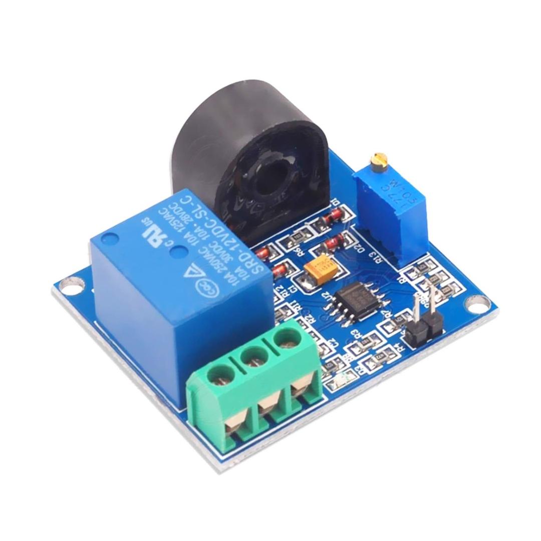 Relay DC 5V 12V 24V AC Current Detection Sensor Module Protection Relay Module 5A Over-Current Overcurrent Signal Switch Output