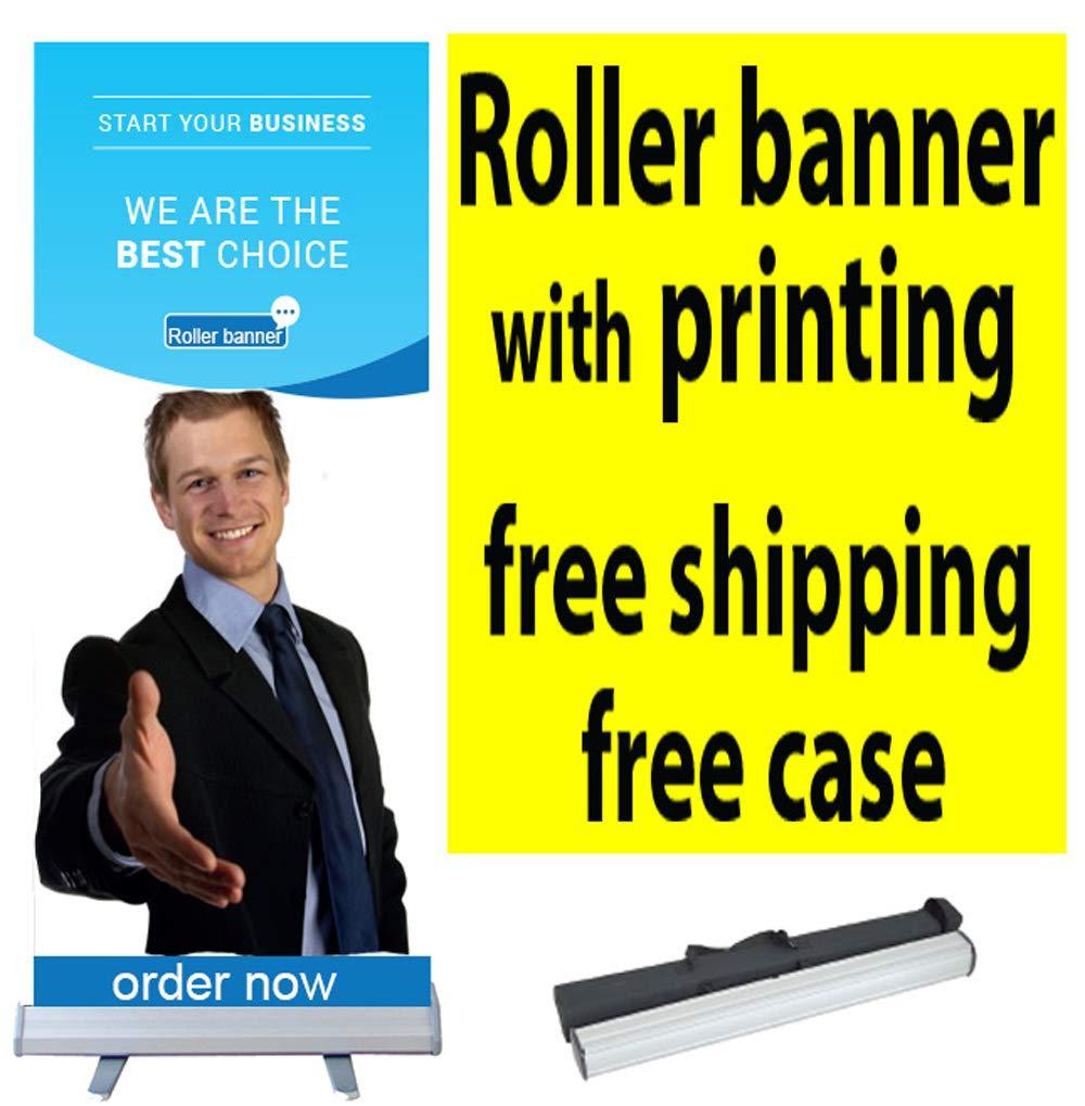 80cmx200cm Roller Banner Printing Pull Up Exhibition Stand FREE 24 hr COURIER SHIPPING