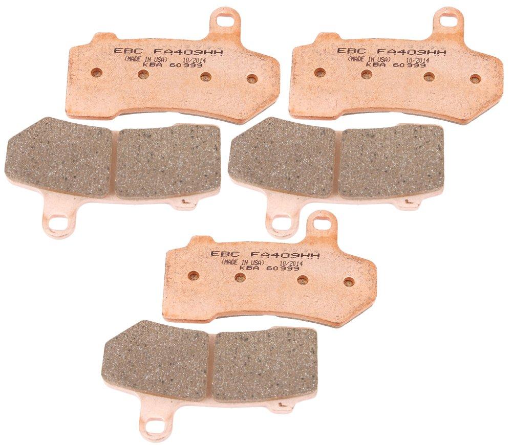 EBCBrakes EBPCK1027 Complete Double-H Sintered Brake Pad Change Kit