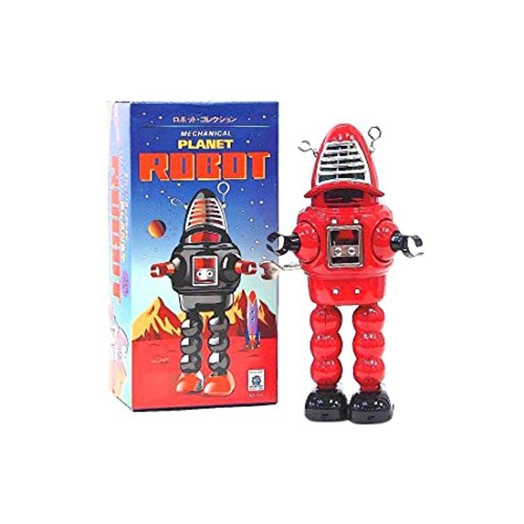 Sparking Planet Robot (Colours May Vary) - Tin Collectable