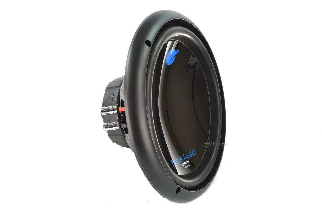 Planet Audio AC12D Anarchy Series 12 Inch Car Subwoofer - 1800 Watts Max, Dual 4 Ohm Voice Coil, Sold Individually