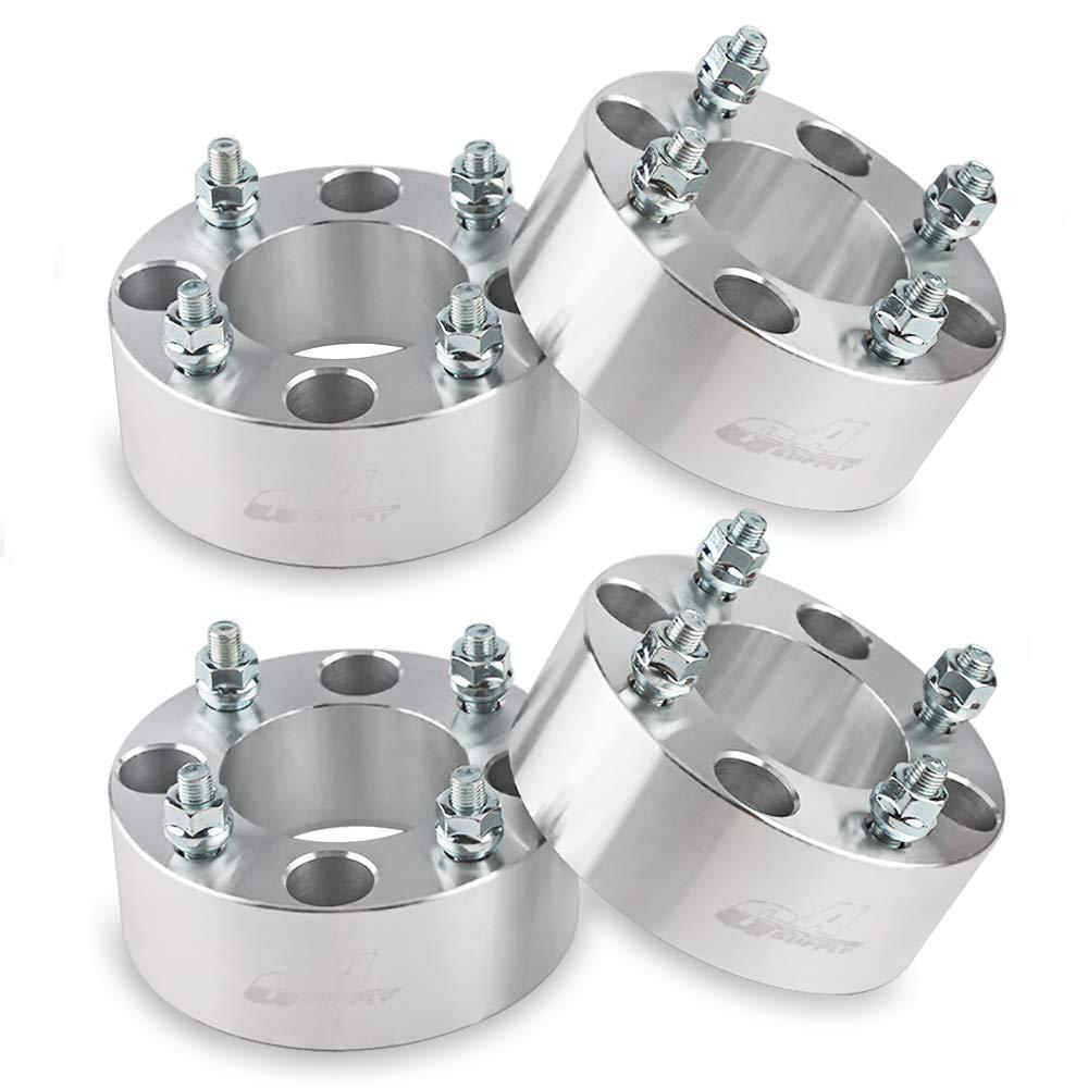 GAsupply 4x110 ATV Wheel Spacers 2 inch with 10×1.25 Studs, Wheel Spacer Adapters 74mm Hub Bore, Compatible with Honda, Suzuki, Yamaha, Bombardier(Read Listing for Year Model Info), 4 Pack