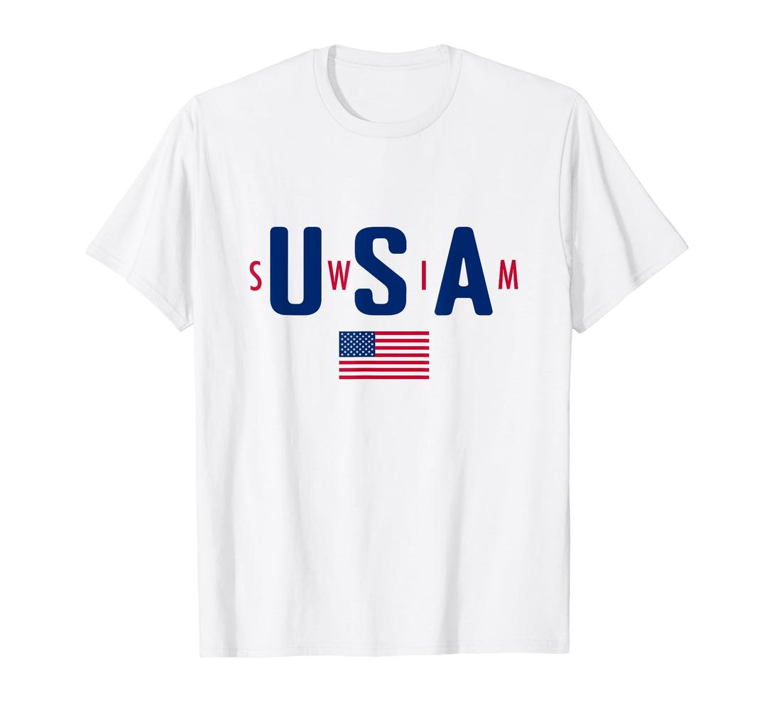 USA Swim Shirt, USA Summer Swimming 2024 Games T-Shirt