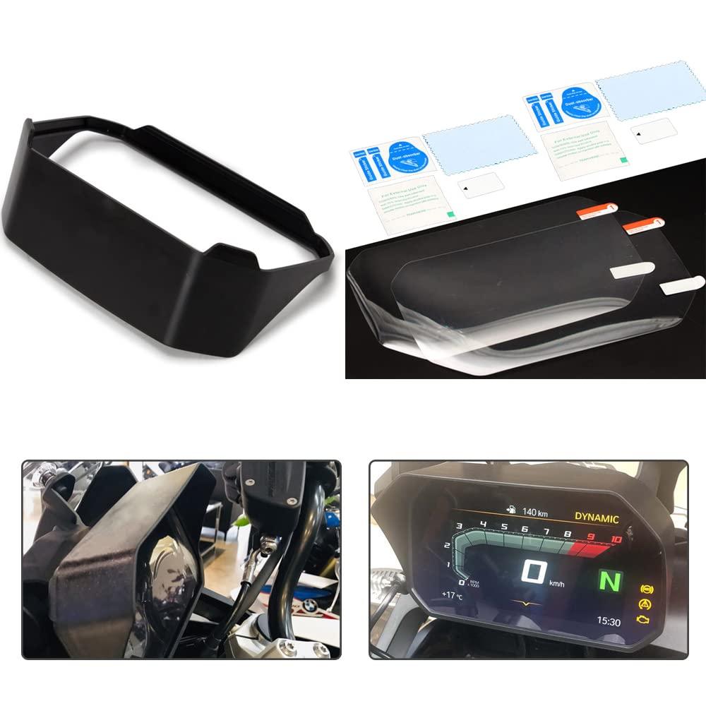 Motorcycle Instrument Speedometer Sun Visor Glare Shield Protection Cover for BMW R1200GS ADV R1250GS Adventure F750GS F850GS LC/ADV C400X Screen Film Protection