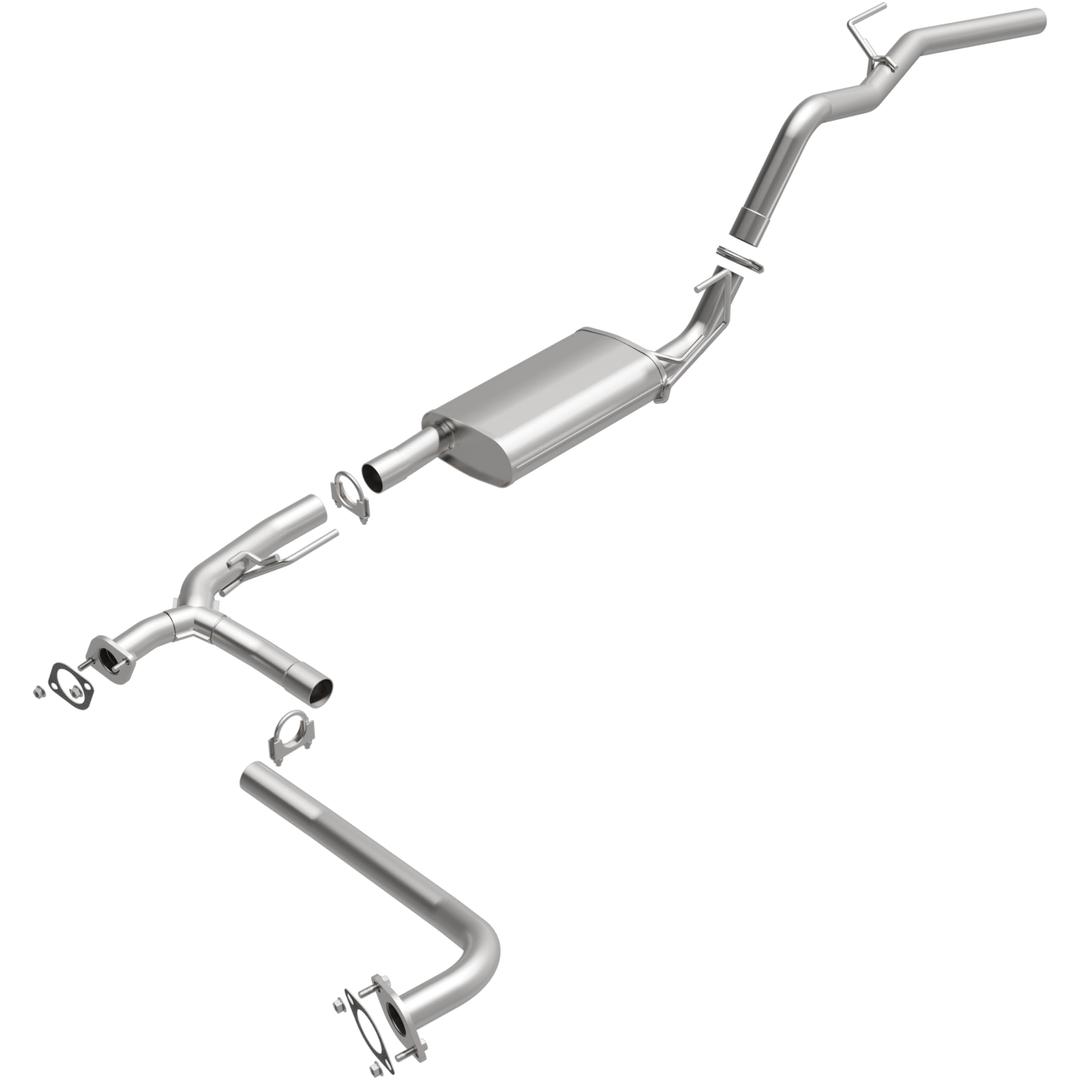 Direct-Fit Replacement Exhaust System 106-0065: Compatible with 2005-2014 Nissan Xterra 4.0L