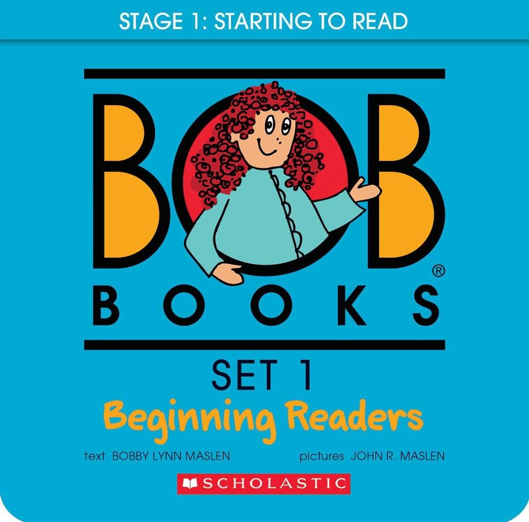 Bob Books - Set 1: Beginning Readers Box Set Phonics, Ages 4 And Up, Kindergarten (Stage 1: Starting To Read) Paperback – Box set, 3 October 2019