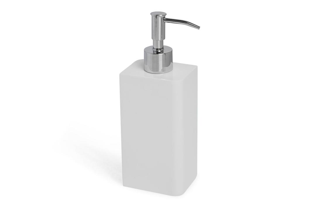 KassatexLacca Bath Accessories Lotion Dispenser, White