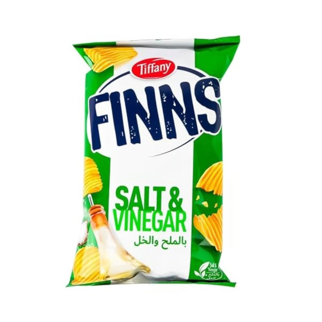 TiffanyFinns Salt & Vinegar Chips 85 g