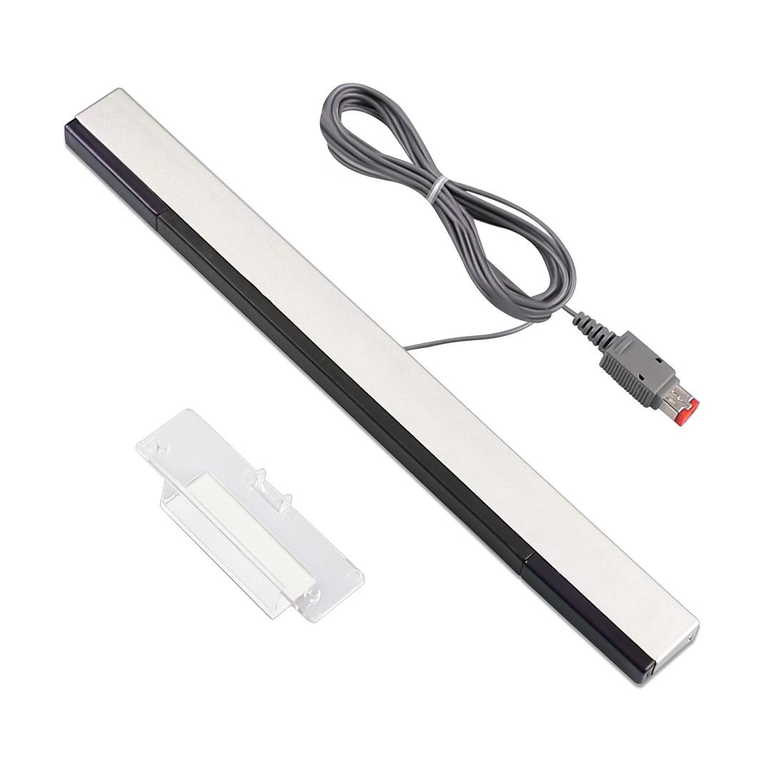 XahpowerSensor Bar for Wii, Replacement Wired Infrared Ray Sensor Bar for Nintendo Wii and Wii U Console