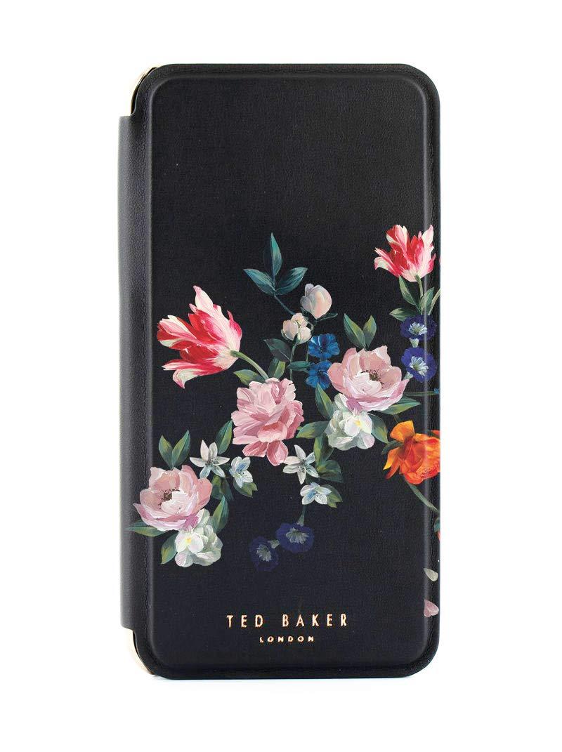 Ted Baker SKYLIA Mirror Case for iPhone 11 - Sandalwood/Black Silver