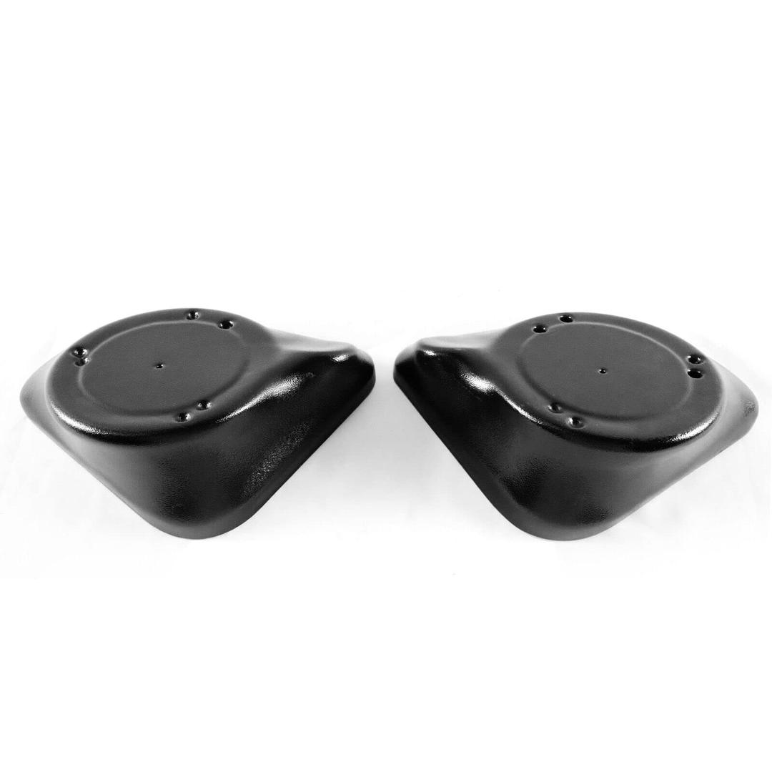 Pair (2) 6.5" Universal Speaker Pod Mount Custom Kick Panel Rear Deck Enclosure