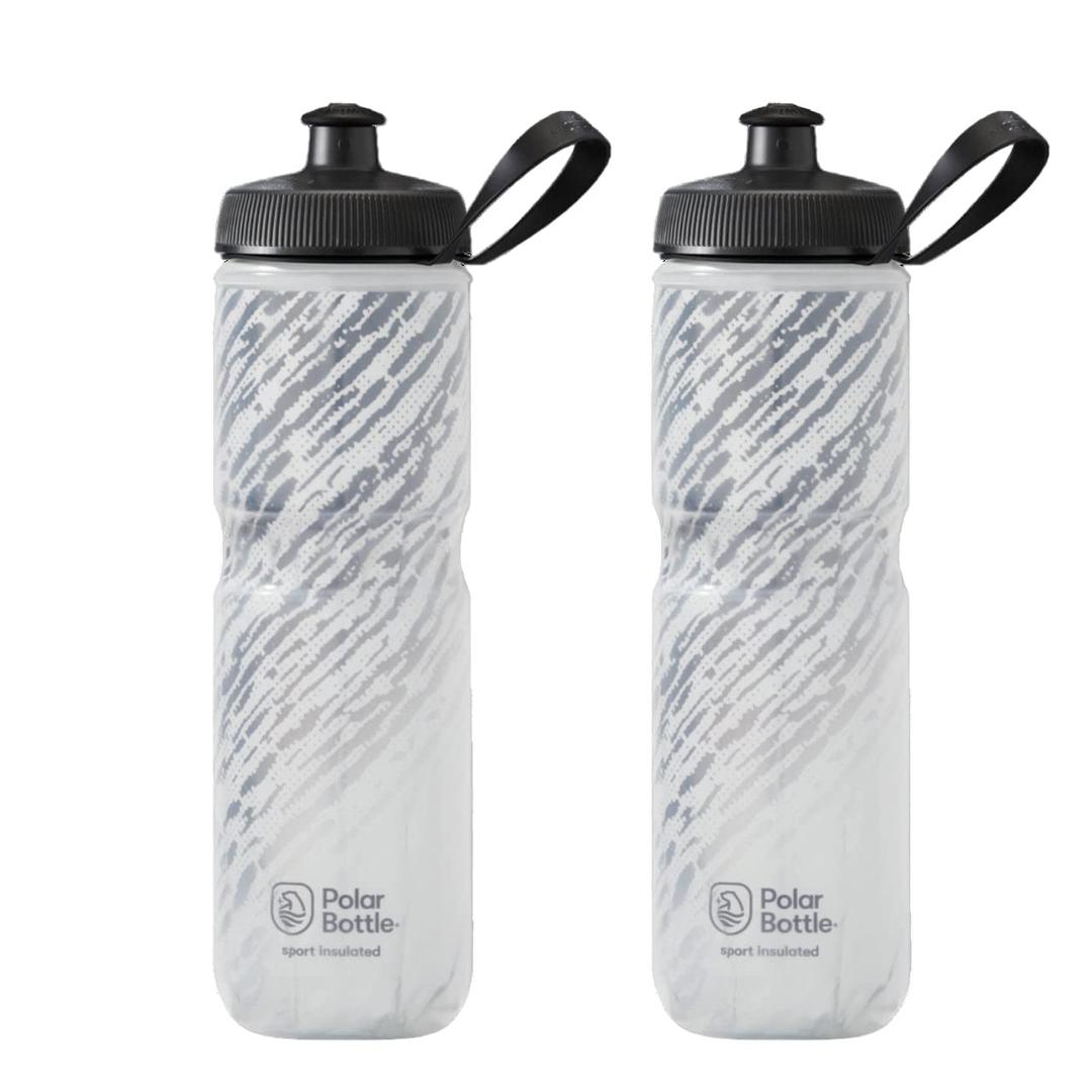 Polar Bottle Sport Insulated Water Bottle - Leak Proof Water Bottles Keep Water Cooler 2X Longer Than a Regular Reusable Water Bottle -BPA-Free, Sport & Bike Squeeze Bottle with Handle