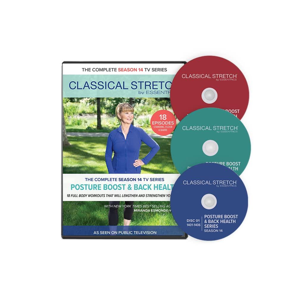 Classical Stretch by ESSENTRICS: Season 14 Posture Boost & Back Health DVD - For all Fitness Levels