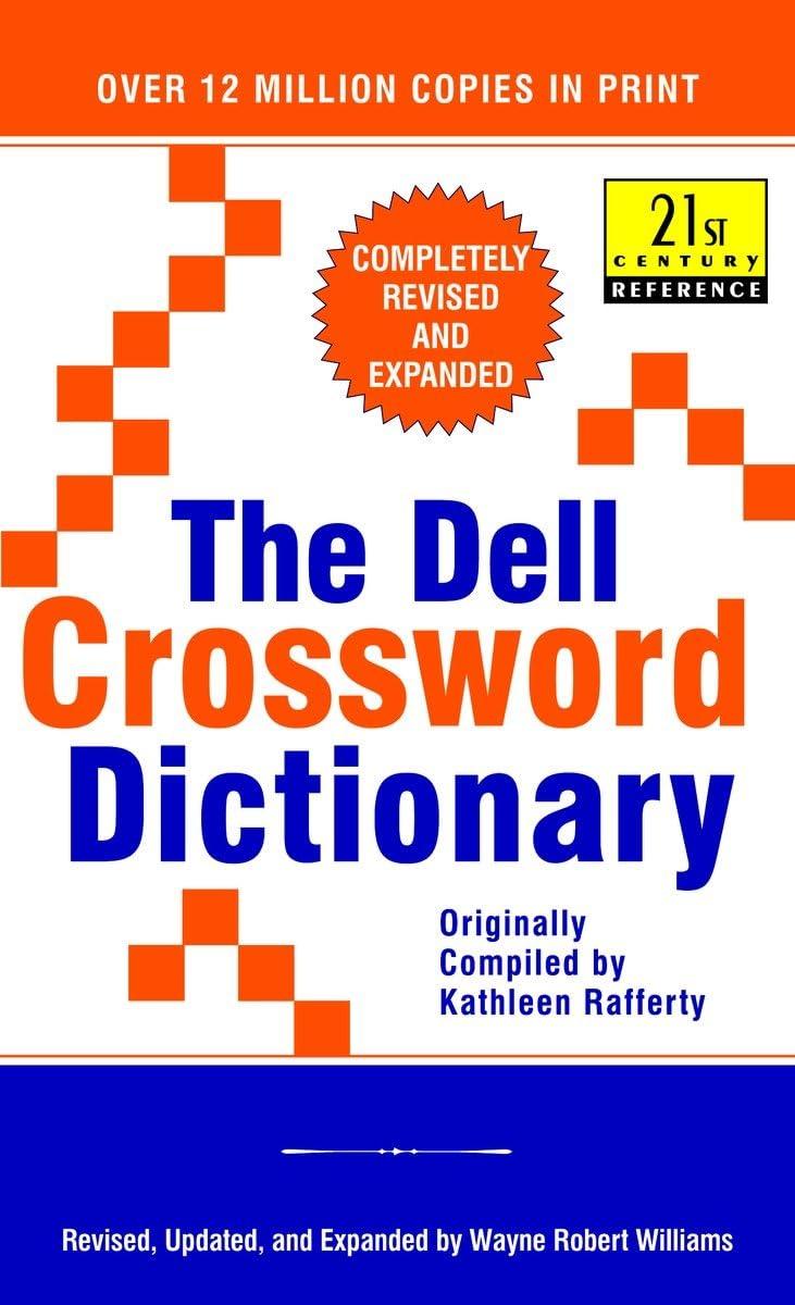 The Dell Crossword Dictionary: Completely Revised and Expanded (21st Century Reference) Mass Market Paperback – October 1, 1994