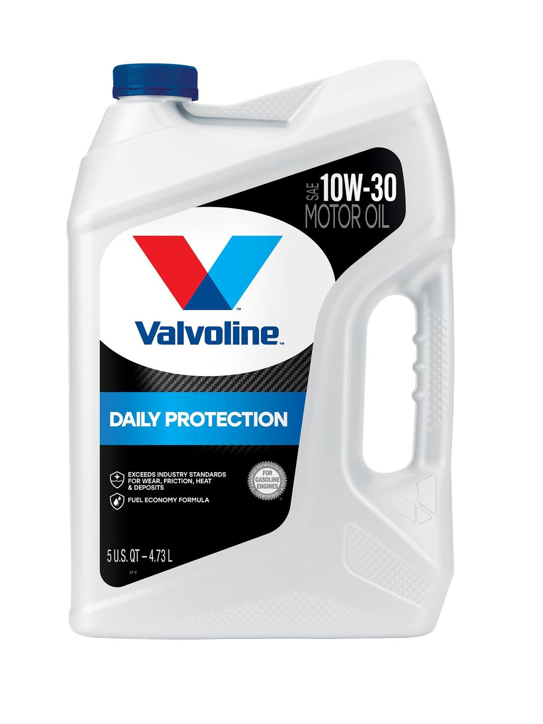 Valvoline Daily Protection 10W-30 Conventional Motor Oil 5 QT