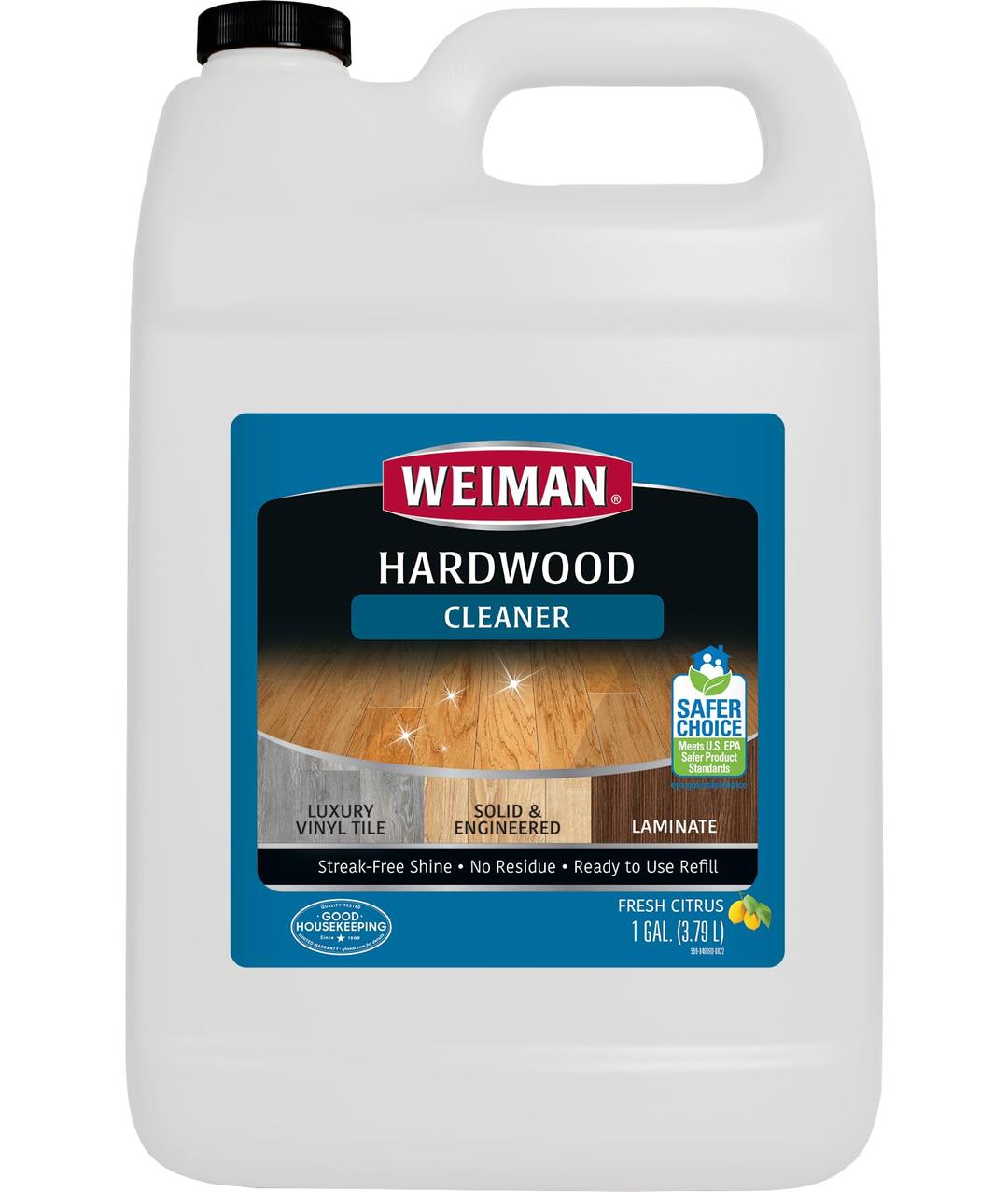 WeimanHardwood Floor Cleaner - 128 Ounce Refill - Finished Engineered Hardwood Floors