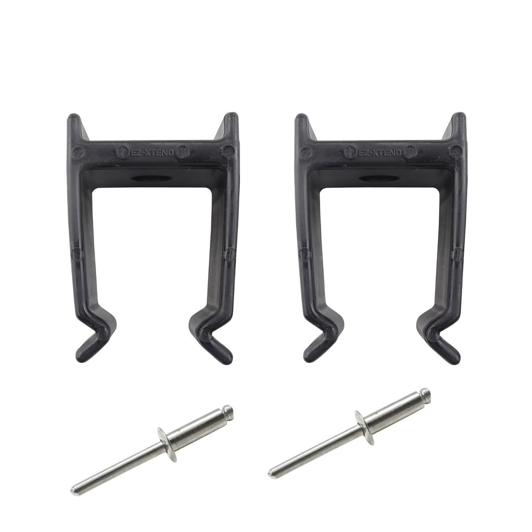 EZ-Xtend Bimini Top Hardware Durable Marine Grade Pontoon Top Bimini Clips for Boat Bimini Top Square Frames. Secure Pontoon Bimini Top Support Poles to Bimini Top Frame. USA Made