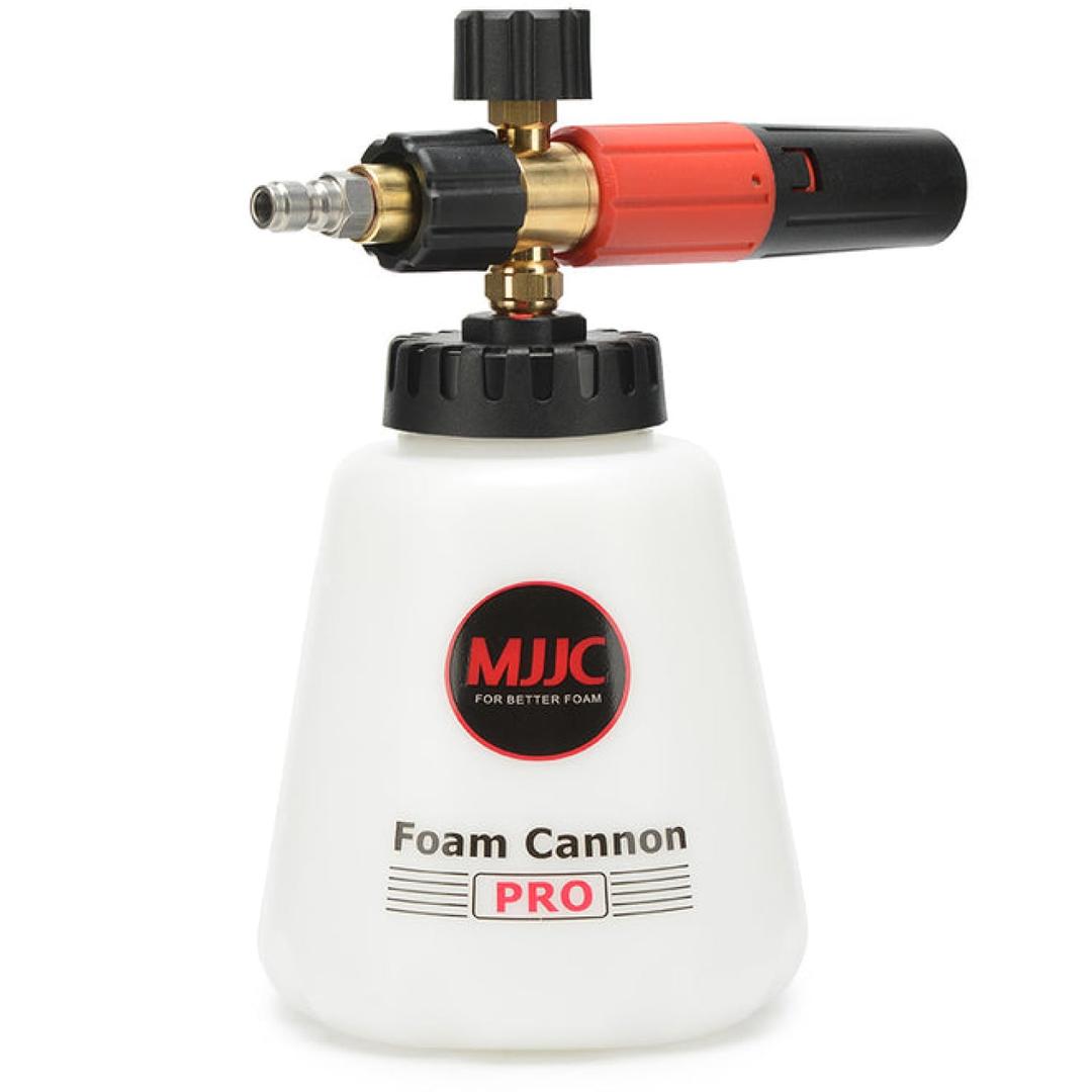 MJJC Foam Cannon Pro V2.0 (Thicker Snow Foam Technology) with 1/4 Inch Quick Connector for Pressure Washer, 40 oz Bottle (Pro V2.0 (1/4" Quick Connector))