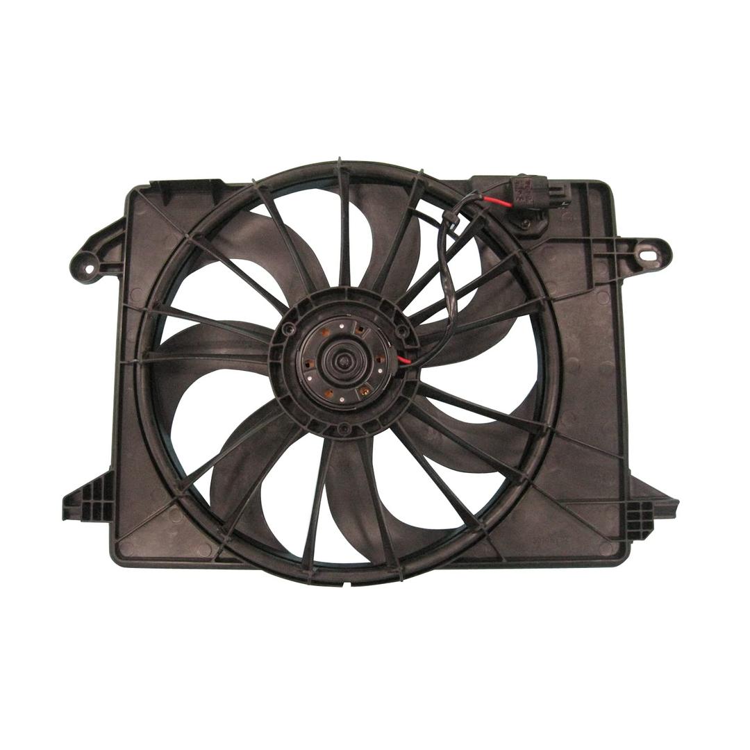 TYC 622550 Cooling Fan Assembly Compatible with 2009-2020 Chrysler 300 , Black