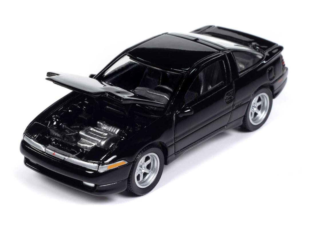 1990 Eclipse GSX Kalapana Black Import Legends Limited Edition 1/64 Diecast Model Car by Auto World 64432-AWSP149B