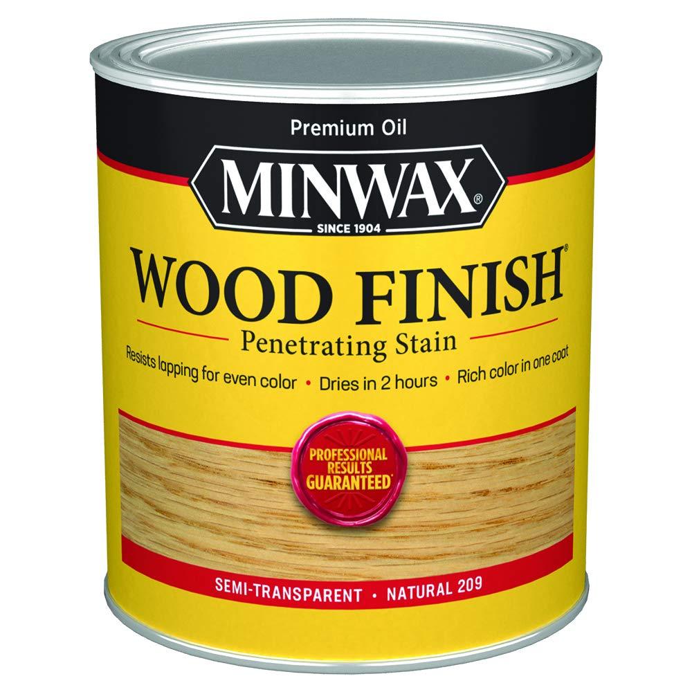 qt Minwax 70000 Natural Wood Finish Penetrating Oil-Based Wood Stain