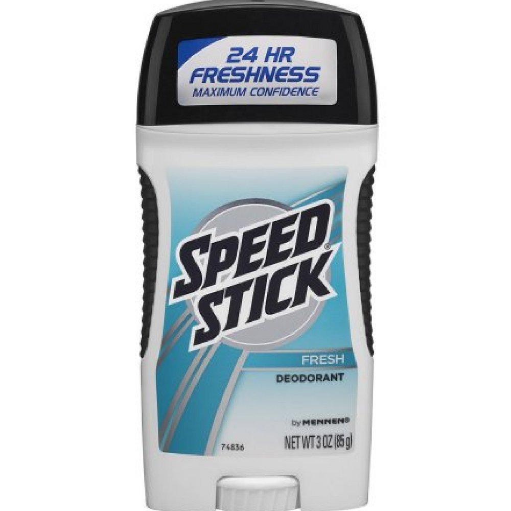 Speed Stick Deodorant, Fresh, 3 Ounce (Pack of 4)