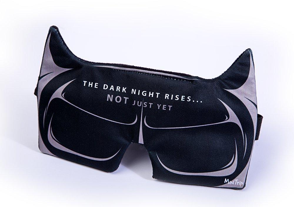 MadTrip The Dark Night Rises Black Sleep Mask