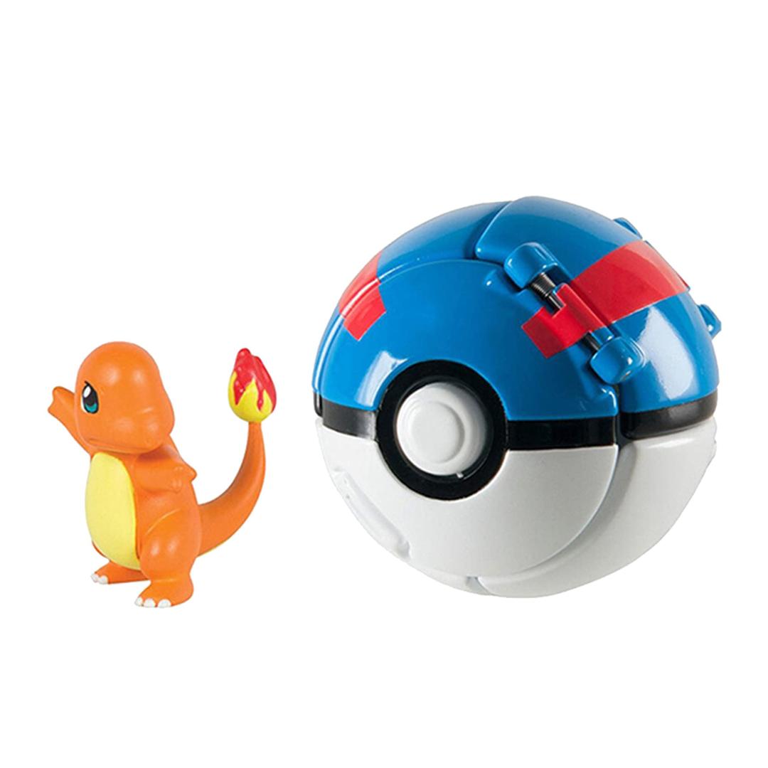 Pokeball Charmander Poke Ball Poke Throw n Pop Poke Ball Poke Clip Carry Poke Ball Poke For Kids Game Gift