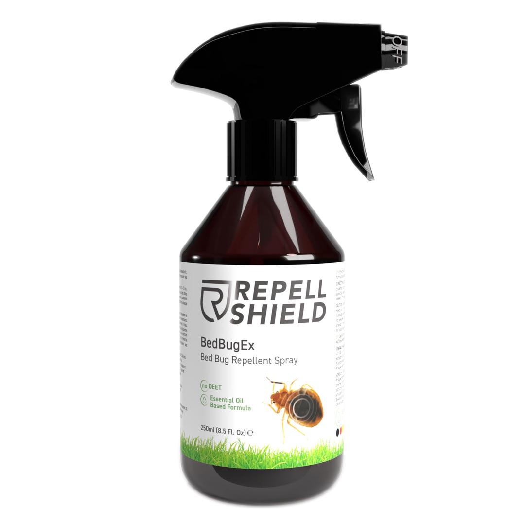 RepellShieldBed Bug Spray - 250ml - Bed Bug Spray for Mattress - Tea Tree Oil Spray & Tea Tree Spray - Bed Bug Repellent, Tea Tree Oil Spray for Bed Bugs - Bed Bug Repellent Spray - Made in Germany