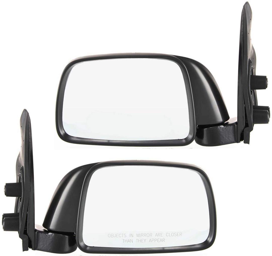 Kool Vue Driver & Passenger Side Mirrors for Toyota Tacoma 1995-2000 Textured Without Offroad Package