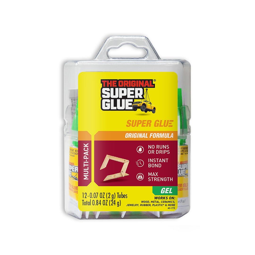 Super GlueGel - 2 Gram Tubes - 12 Count (Pack of 1)